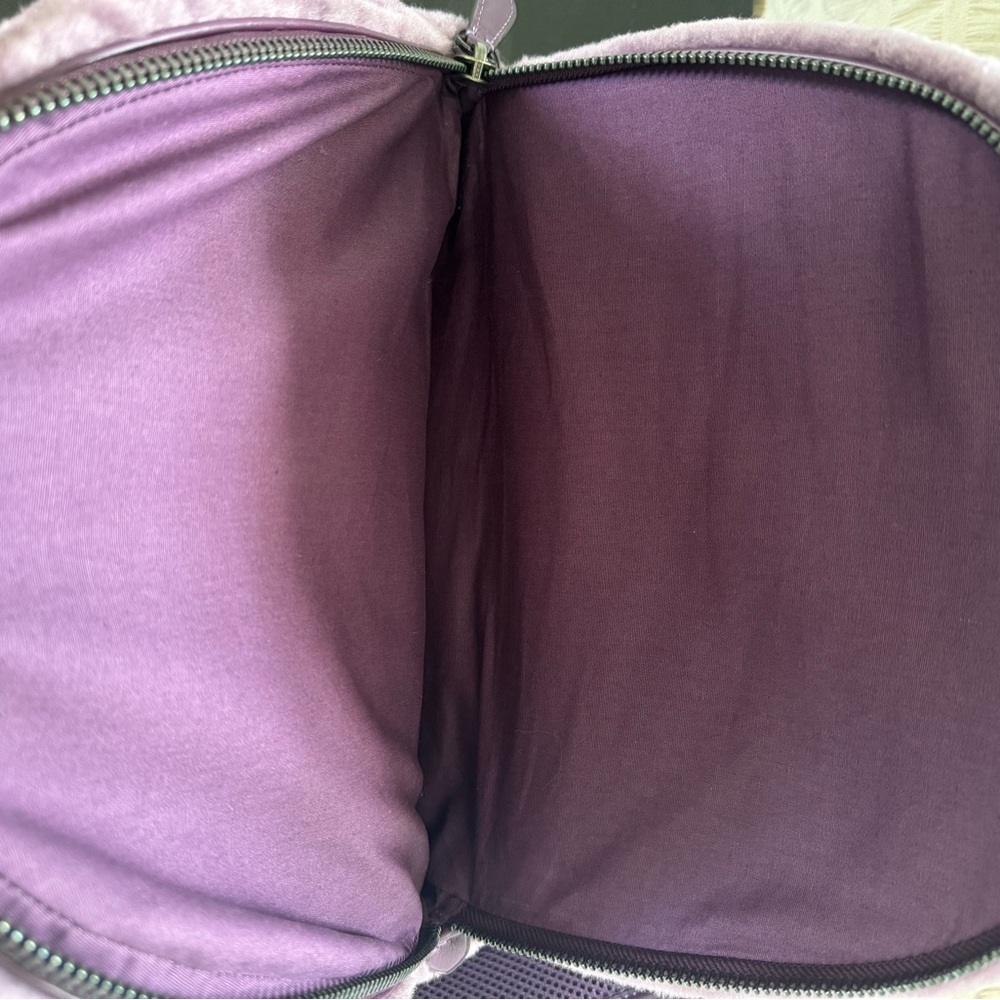 Coach Charter Backpack In Signature Shearling - Picture 5 of 5